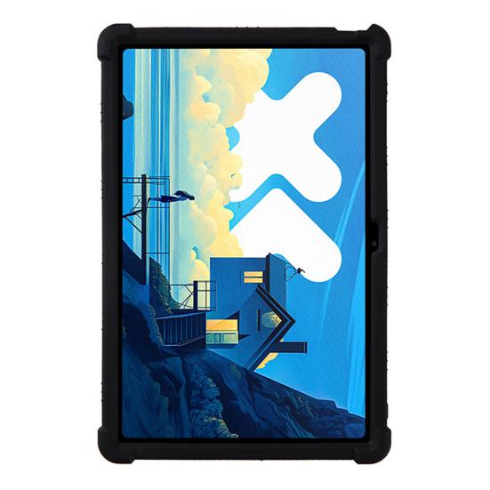 Tablet Protective Cover Shock Absorption Scratch-Resistant Precise Fit Soft Silicon Stand Protective Shell for Xiaoxin Pad Pro 12.7inch