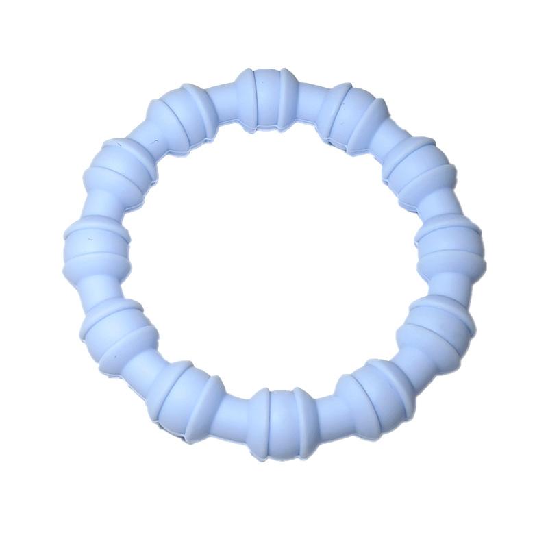 1/9pcs Baby Silicone Teether Children's Bracelet Baby Teething Stick Children's Oral Muscle Trainer Biteable Water Boiler