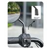 ABS Motorcycle Rearview Mirrors 8MM Screw Thread Bike Modified Mirrors  Electric Bikes