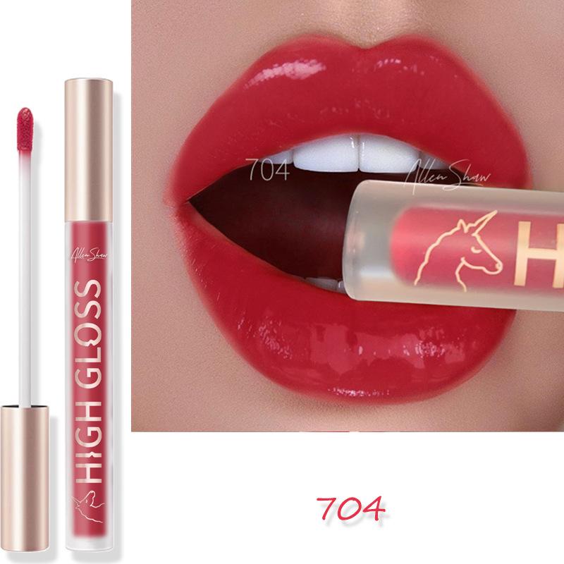 Wish Lipstick Блеск для губ High Gloss Mirror Lip Glaze Film