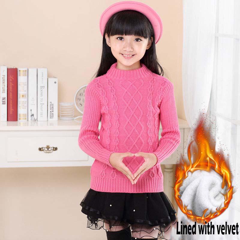 Свитера с высоким воротником для маленьких мальчиков и девочек, детские свитера на зиму, вязаные низы, свитера для мальчиков