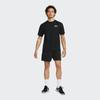 Nike Спортивная футболка с буквенным принтом Dri-Fit UV, мужские топы, черная DX0907-010