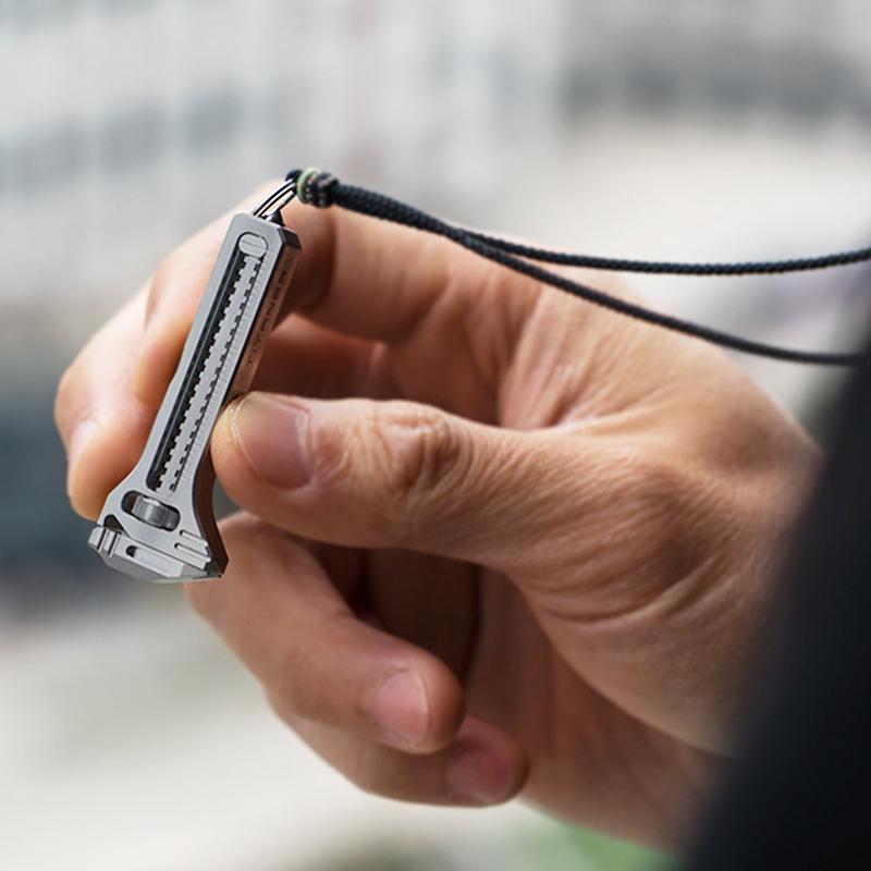 Edc Multi Tool Компактный портативный многофункциональный инструмент Брелок для ключей Карманный резак Отвертка Многофункциональный инструмент Набор для выживания в походе