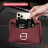 PU Leather Car Storage Organizer Bag Pocket For Volvo Xc60 XC40 EX40 Xc90 S60 S90 EX30 V40 V60 V50 V90 S80 C40 V70 XC70 C30 EX90