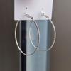 Electroplating Exaggerated Large Circle Earrings, Simple Design Sense, Fashionable Thin Circle Earrings, Earrings.