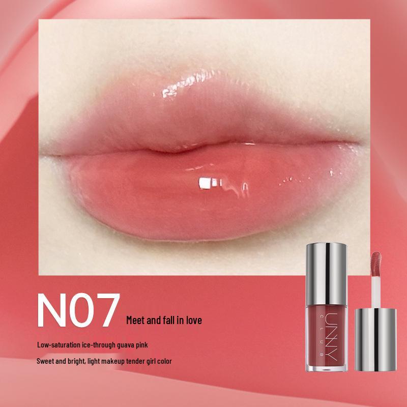 UNNY Moisturizing Lip Essence: Honey-Infused, Water-Light Lipstick for Reduced Lip Lines.