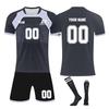 Personalised Shirts Kit Mens Girls With Name Number Custom Football Jerseys For Boys Training Suit