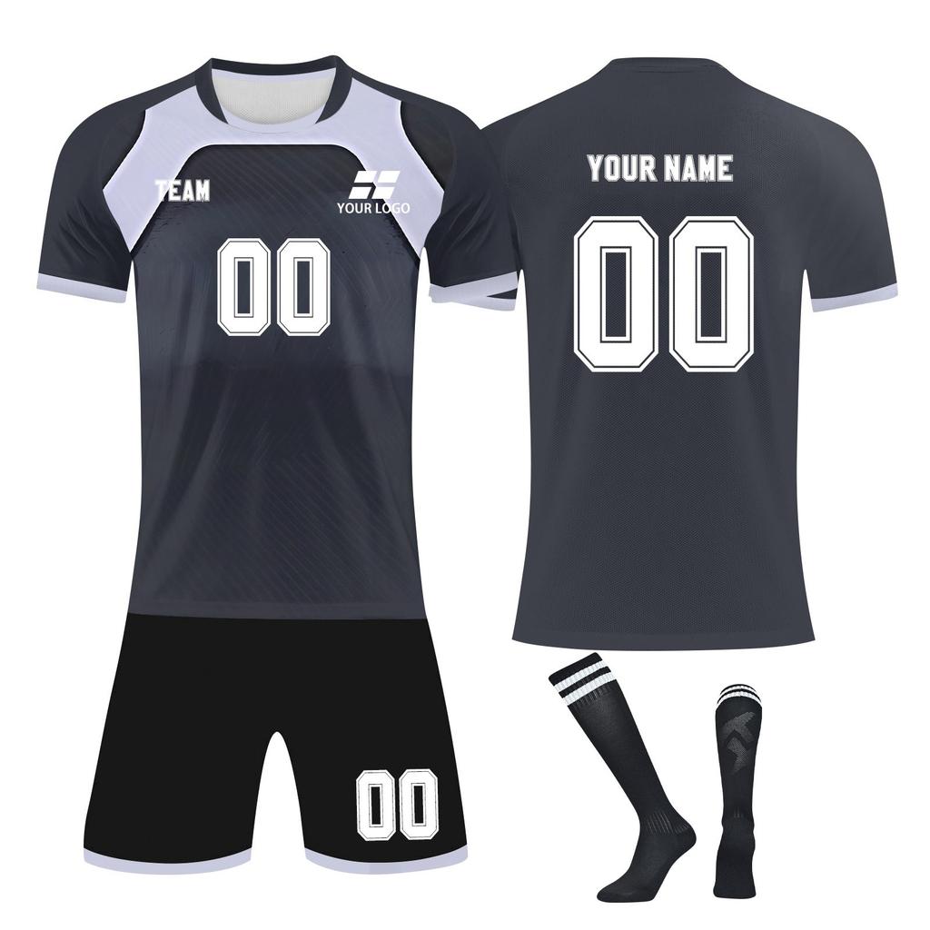 Personalised Shirts Kit Mens Girls With Name Number Custom Football Jerseys For Boys Training Suit
