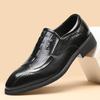 Новые дизайнерские мужские туфли из натуральной кожи, трендовые люксовые брендовые деловые туфли с острым носком, повседневные туфли, кожаные мужские мокасины