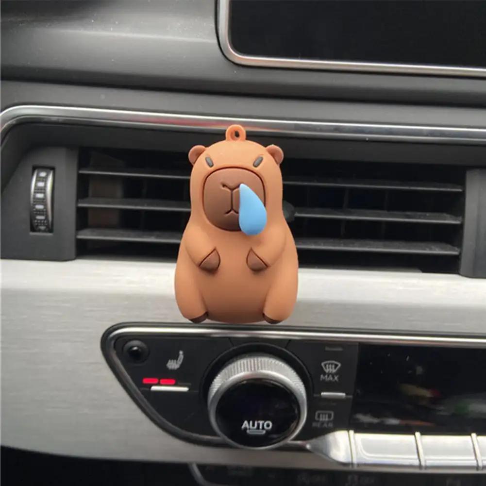 Прекрасный автомобильный воздуховод, ароматизатор, освежитель воздуха, украшение-капибала, зажим для ароматизатора воздуха, диффузор духов, декоративные аксессуары