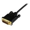 Активный кабель-адаптер DisplayPort - DVI длиной 91 см - STARTECH - Черный