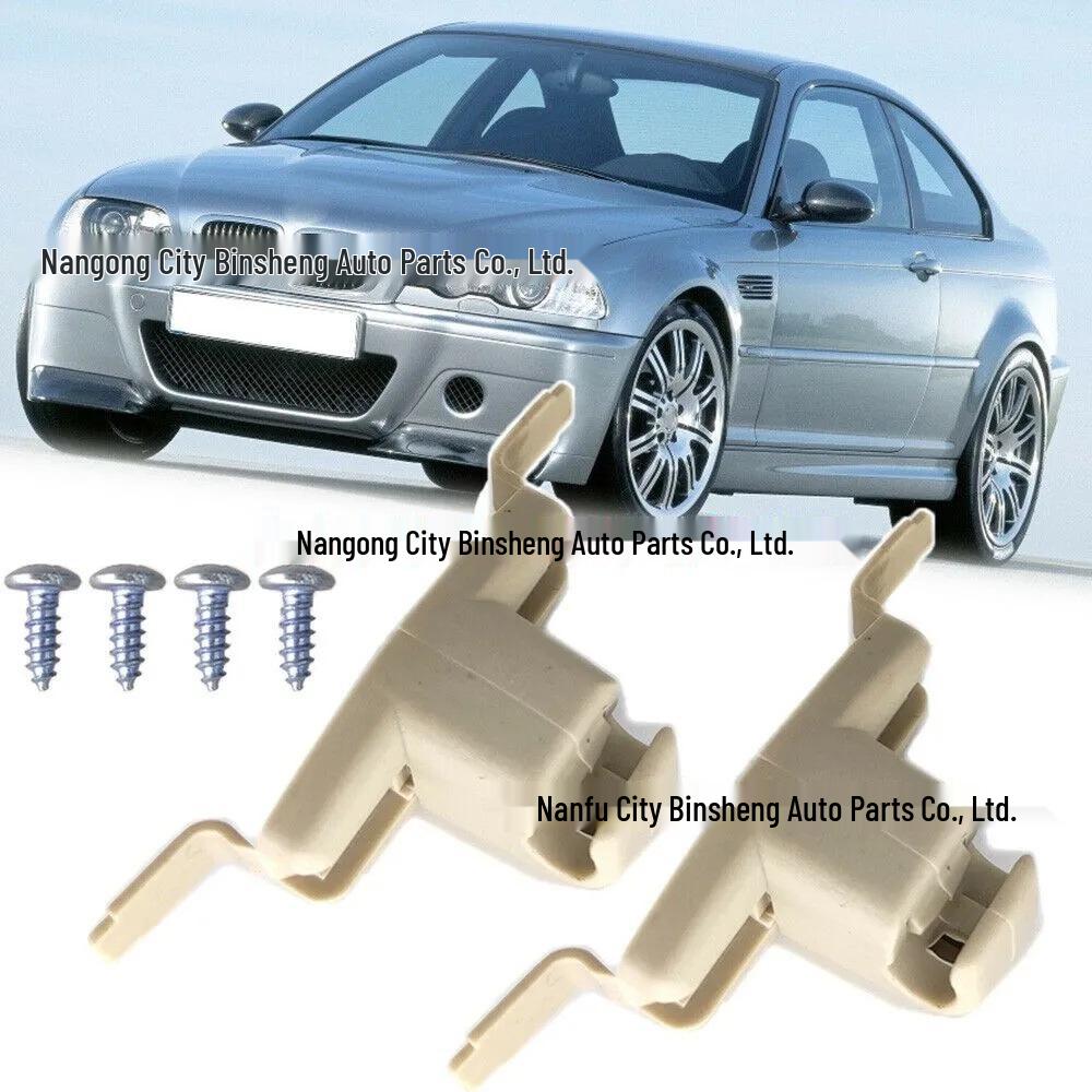 BMW 323i/323Ci E46 Крепление-клипса солнцезащитного козырька 51168243575