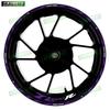 Для мотоцикла TL1000R TL 1000R 17-дюймовые передние и задние колесные наклейки декоративные водонепроницаемые светоотражающие наклейки на обод колеса
