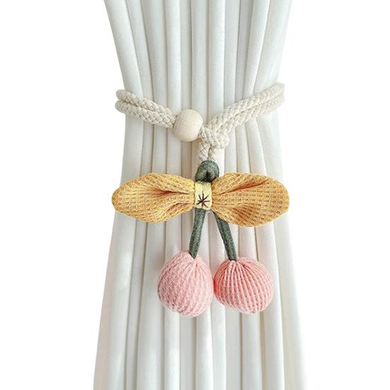 Хэллоуин Тыква Подхват для штор Фермерский дом Регулируемый ремешок Фрукт Овощ Декоративная драпировка Держатели для оконных штор Подхваты Аксессуары для штор