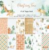 6-inch DIY Photo Album Background Paper - Single-sided, 12 Unique Designs (1 Sheet/Set)