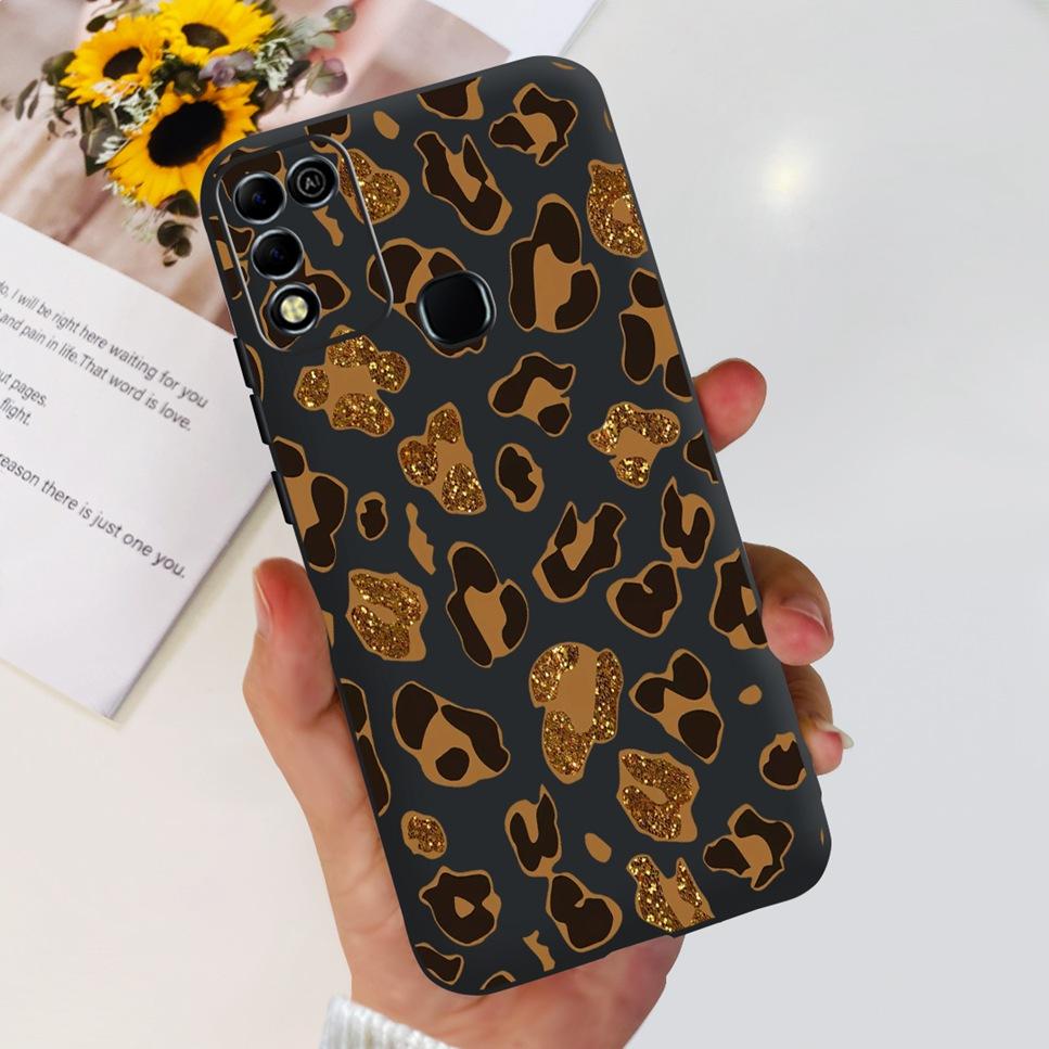 Для Infinix Hot 11 Play 6.82" Мягкие Силиконовые Чехлы Для Телефона Для Infinix Hot 11 Play 11play 10Play Чехол Роскошные Цветы Funda Capa