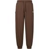 Casual Versatile Comfortable Knitted Sports Pants Unisex Bottoms Brown 24FRM604WGBR