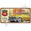 Route 66 House Metal Sign Plaque Metal Poster Tin Sign Tinplates Plate Wall Posters Vintage Retro Room Decor Wall Art Decoration