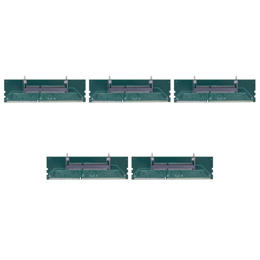 5-1PCS DDR3 DDR4 Адаптер памяти для ноутбука и настольного компьютера SO-DIMM к PC DIMM Card Connector Card Memory Stick RAM Connector Adapter