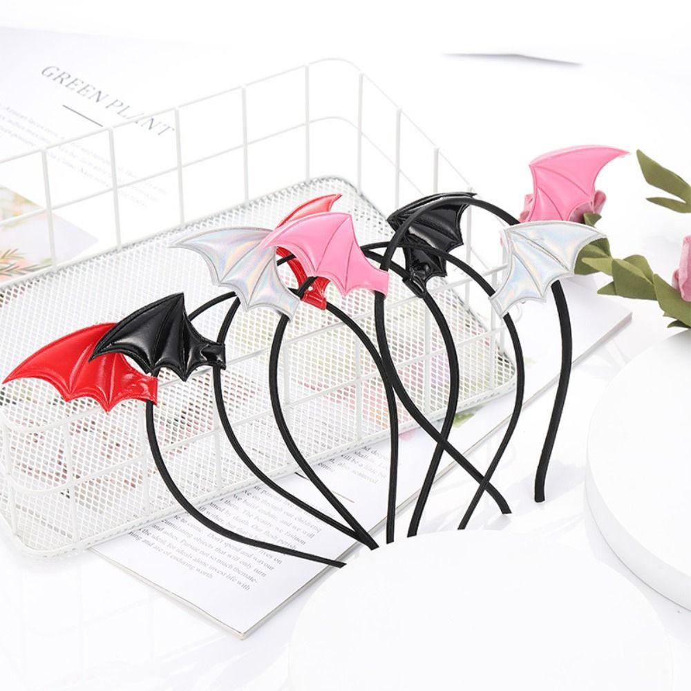 Хэллоуинский ободок-паук, Хэллоуинский обруч для волос с летучей мышью, Заколки для волос с крыльями летучей мыши, Декор для карнавальной пасхальной вечеринки