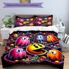 3pcs Duvet Cover Set (1*Duvet Cover + 2*Pillowcase, Without Core),game MAN Print Bedding Set, Bedroom Decor, All‑Season, Birthday Gift