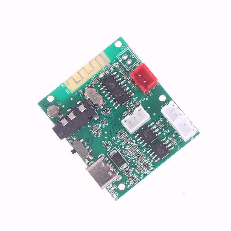 Многофункциональный динамик DIY 5.2 модуль BT 5 В 5 Вт+5 Вт TWS плата усилителя мощности 3.5Aux беспроводная плата PCBA