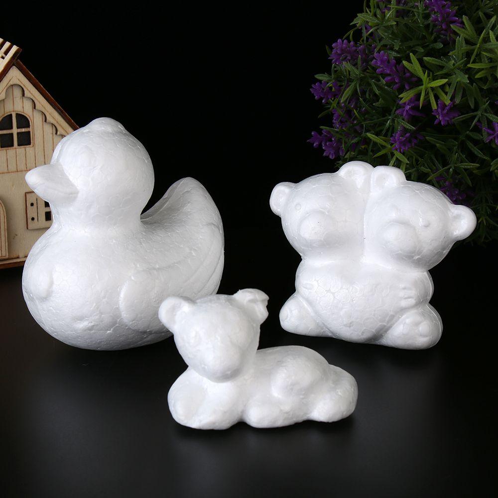 Home Decoration Party Supplies Children Toys Animals Shape Foam Balls White Polystyrene Styrofoam