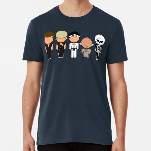 Иконки из фильма «Парень-каратист» - Векторные Иконки Футболка S-5XL Лучшая Футболка