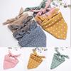 Cute Dots Plaid Neckerchief Triangle Scarf Pet Bandanas Pet Collars Dog Scarf Cat Neck Scarf