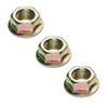 Spindle Blade Nuts Of Hex Flanged, 5/8"-18 Thread.Replaces 712-0417, 753-05549, 912-0417A For Cub Cadet,Zero Turn Mower RZT50, MTD, White, Toro, Troy