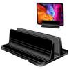 Laptop Vertical PC Adjustable Holder Aluminum Alloy Laptop Compatible with All MacBook Surface Stand, Stand, Storage, Width, Material, Non-Slip,