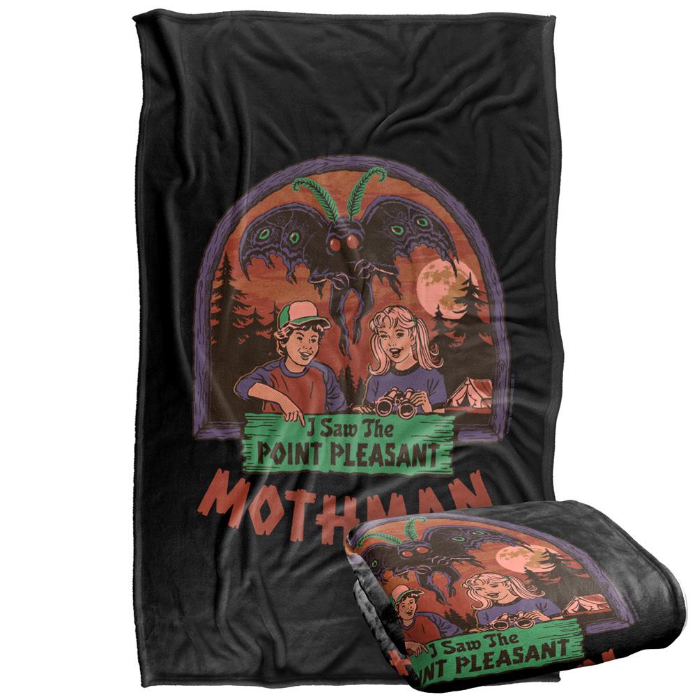Steven Rhodes I Saw The Mothman Soft Touch Blanket