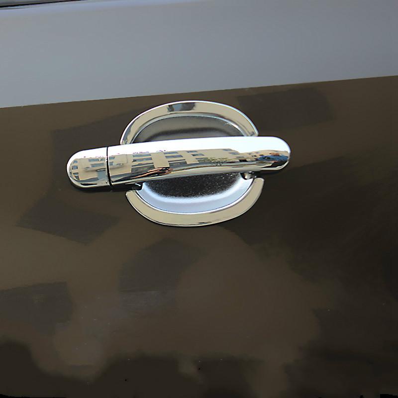 FUNDUOO для VW Tiguan 2009-2014 VW Jetta 2012-2015 Skoda Fabia/Octavia 2008-2013 хромированная крышка автомобильной дверной ручки чаша