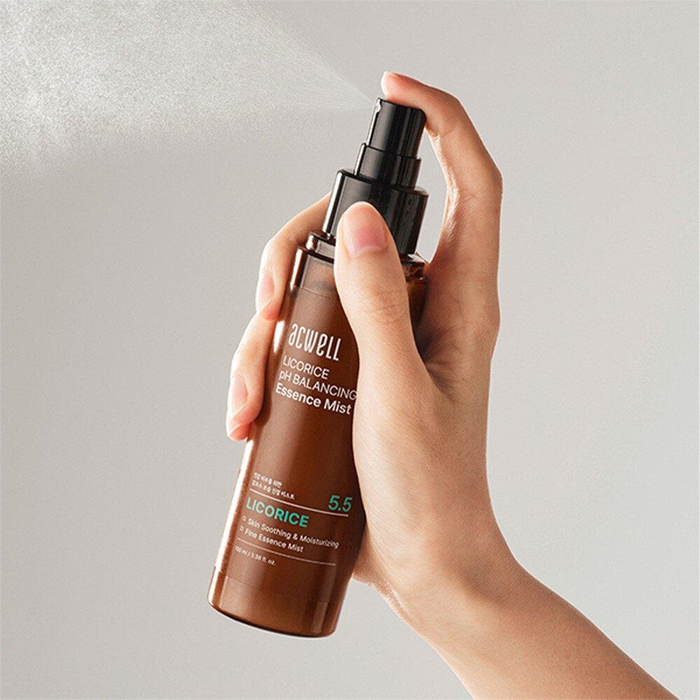 ACWELL Спрей-эссенция для балансировки pH на основе солодковой воды 100 мл