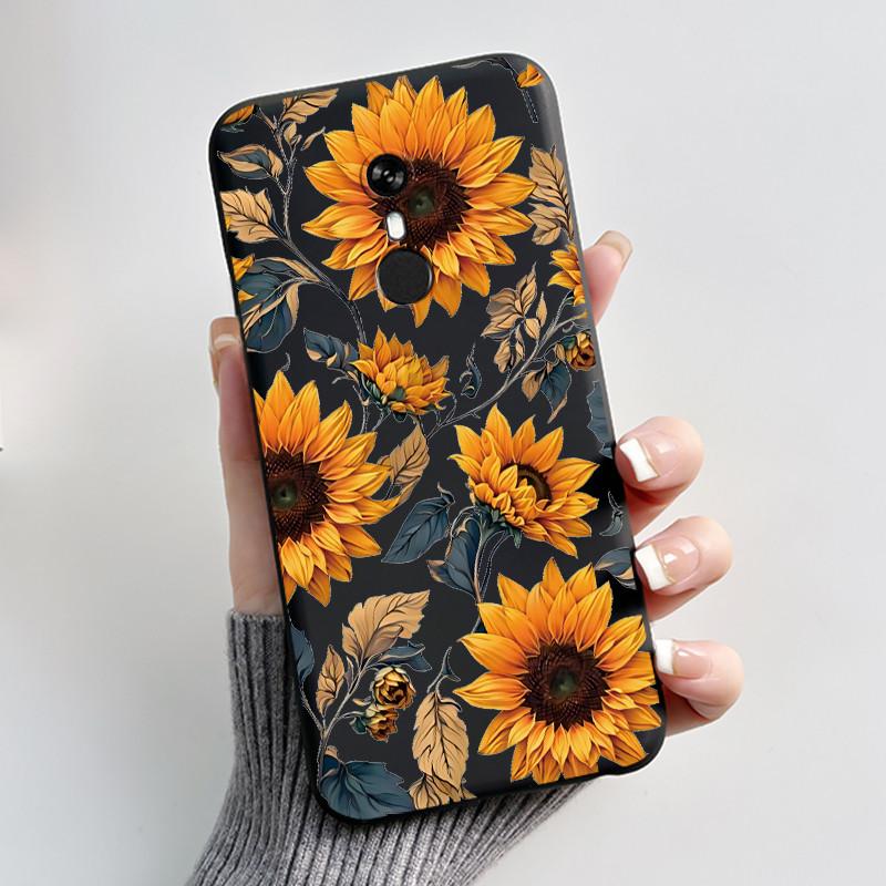 Shockproof Phone Case For Itel A33 Bumper Soft Silicone Jelly Black Case Beautiful Scenery Lotus Volcano Painted Cover