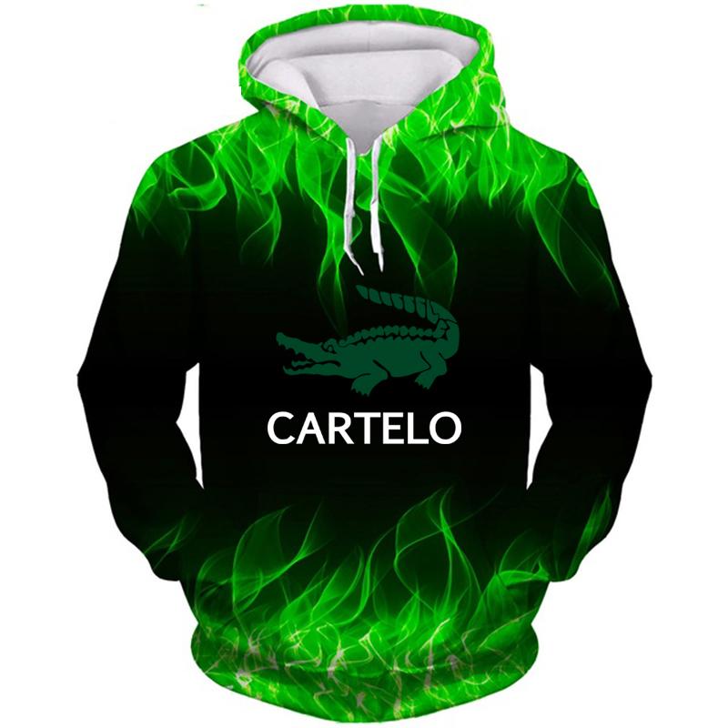 CARTELO Красочные осенние мужские толстовки с 3D принтом, женские куртки, весенние и осенние мужские толстовки с капюшоном, одежда в стиле хип-хоп