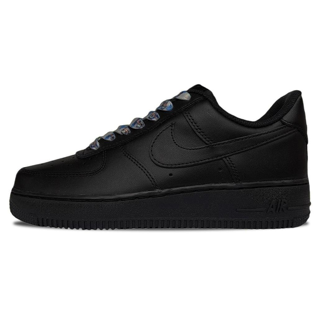 Nike Nike Air Force 1 Устойчивые к истиранию Устойчивые к истиранию Низкие Кеды для скейтбординга Унисекс Черный CW2288-001(Команда1248- )