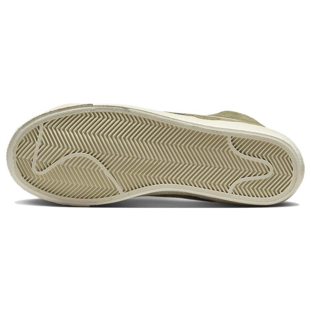 Nike Blazer Mid 77 Vintage Olive Suede Women Sneakers Green Medium-Olive Coconut-Milk DV7006-201