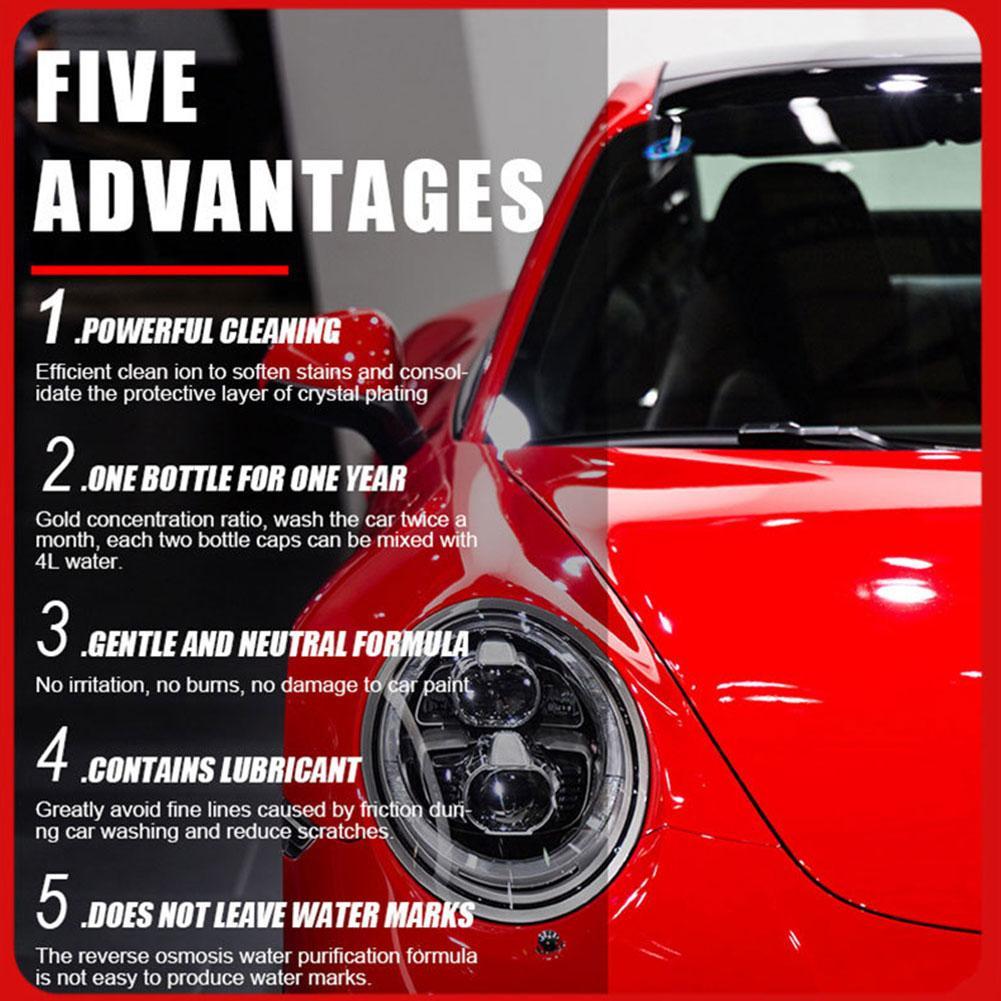 Ультраконцентрированное средство для мытья автомобиля, средство для удаления пыли, пятен, жира, универсальная пена, жидкость для мытья автомобиля, чистка и уход за автомобилем 150 мл