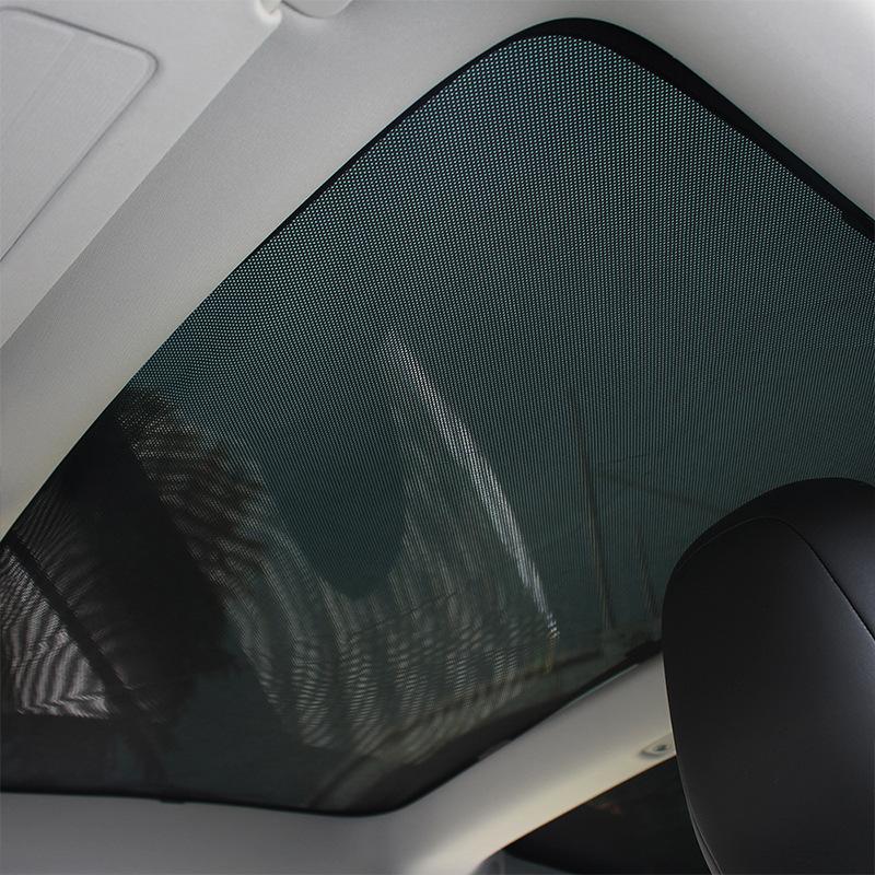 Model 3 Sunshade Car Sun Visor Rear Front Sun Shade For Tesla Model 3 Accessories Roof Sunshade Skylight Shades Protector Three