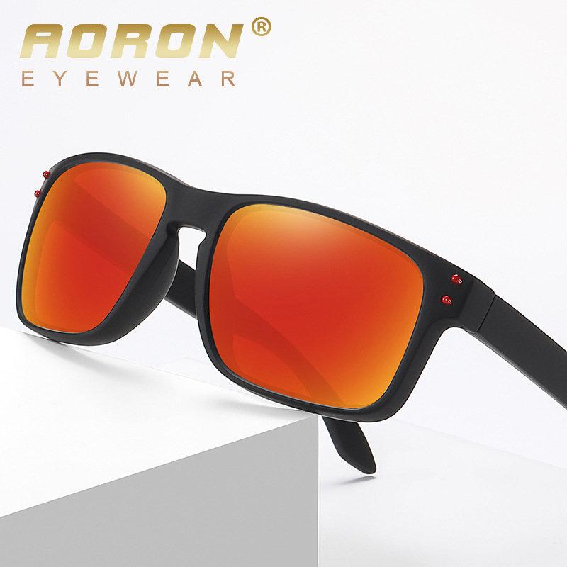 Мужчины Женщины Мода TR90 Рамка Спортивные Очки Классический Дизайн Вождения Поляризованные Солнцезащитные Очки Красочные Открытый Бег Водитель Солнцезащитные Очки