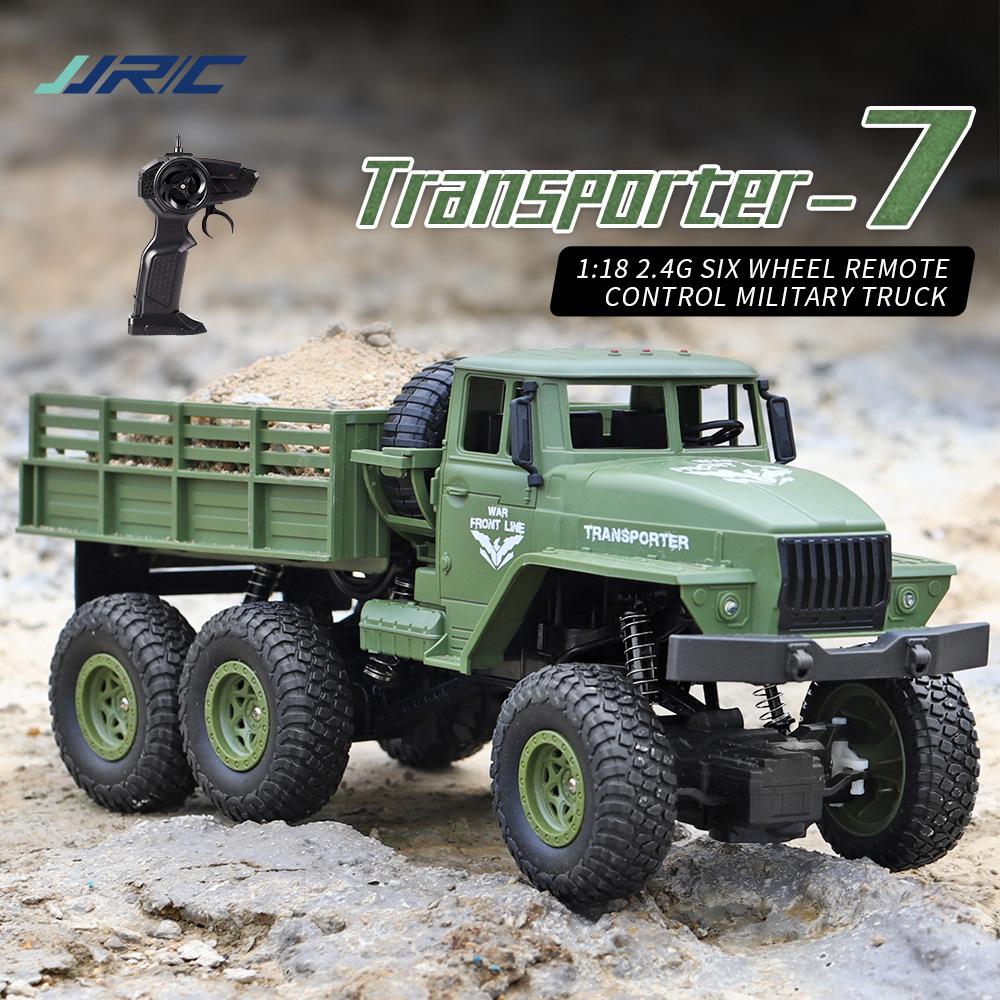 JJRC 1/18 Радиоуправляемая машина Внедорожник 2.4G Радиоуправляемая машина Военная Электрическая Машина 10 км/ч Rc Багги Детские Машинки Игрушки для Мальчиков ребенок