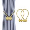 Magnetic Pearl Ball Curtain Tiebacks Curtain Buckles Backs Holdbacks Buckle Clips Curtain Rods Home Decorative Accessories