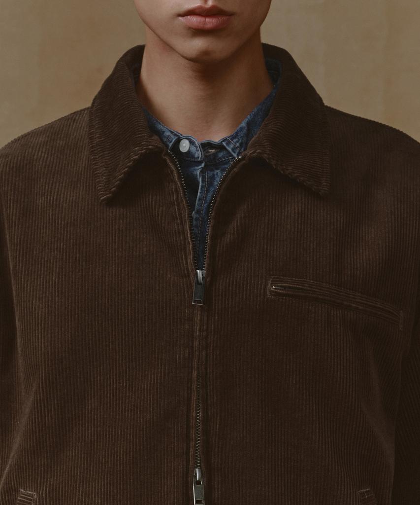 Musinsa Standard 8W Corduroy Work Jacket [Brown]