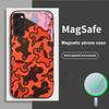 Мультяшные обои с единорогом Для Magsafe Samsung S25 S25 Edge S25Ultra S8 9 10 20 S21 Pro 22 Plus S23 FE S24 Ultra Стеклянный чехол для телефона