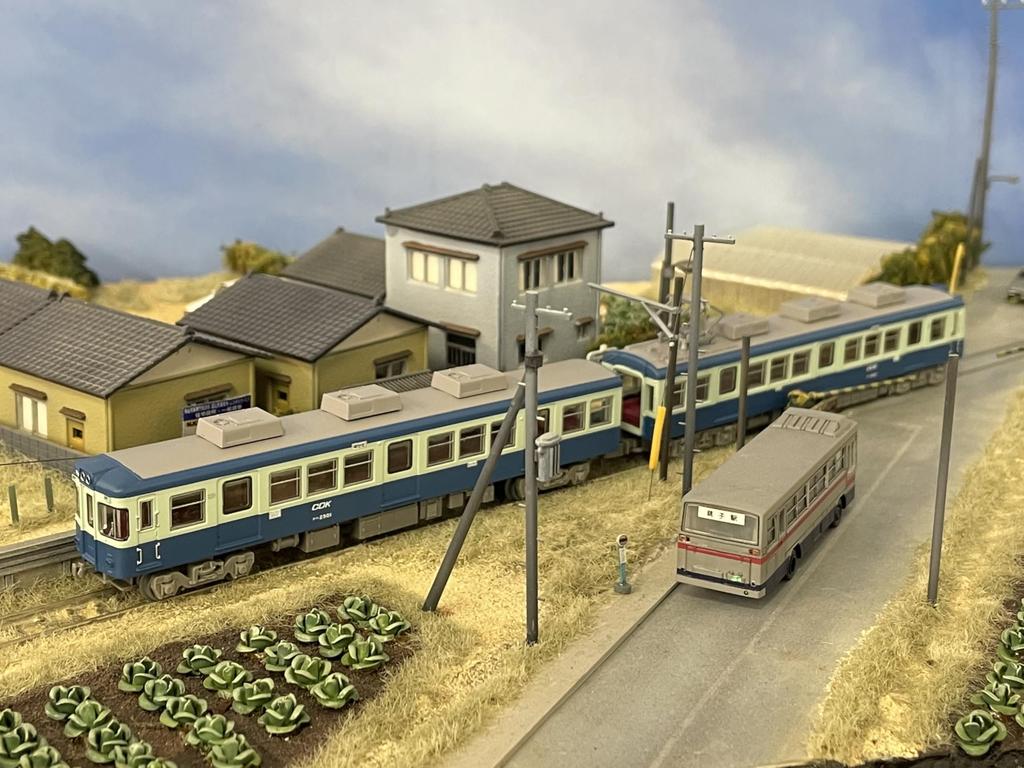 TOMYTEC Коллекция железных дорог Коллекция железных дорог Choshi Electric Railway Type 2000 Thank You 2001 Formation 2-вагонный набор
