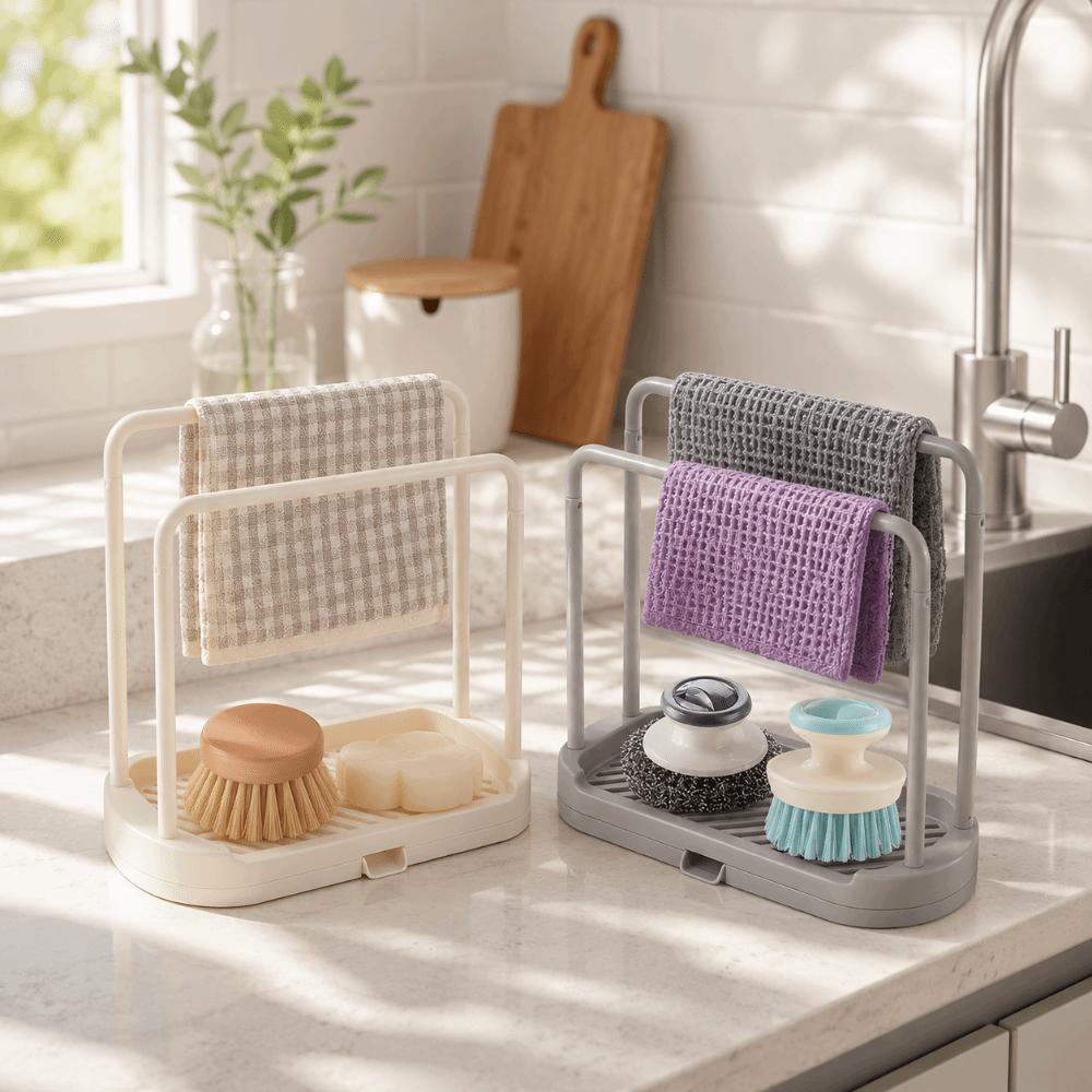 Water Drainage Kitchen Storage Rack Universal Dishwashing Cloth Drying Rack Drain Rack  Kitchen