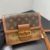 [Pre-Owned] Louis Vuitton Mini Dauphine 'Brown Monogram Reverse Canvas' - Very Good #BI7LZ