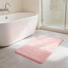 Коврик для ванной Yousheng Мягкий коврик из микрофибры Нескользящие Толстые Водопоглощающие Напольные коврики Машинная стирка Пушистые коврики для душа Ванн
