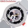 Часы Citizen QQ Disney женские детские черные серые на солнечной батарее с Микки. Батарея не требует замены. Легкий тонкий дизайн, подходящий для детей